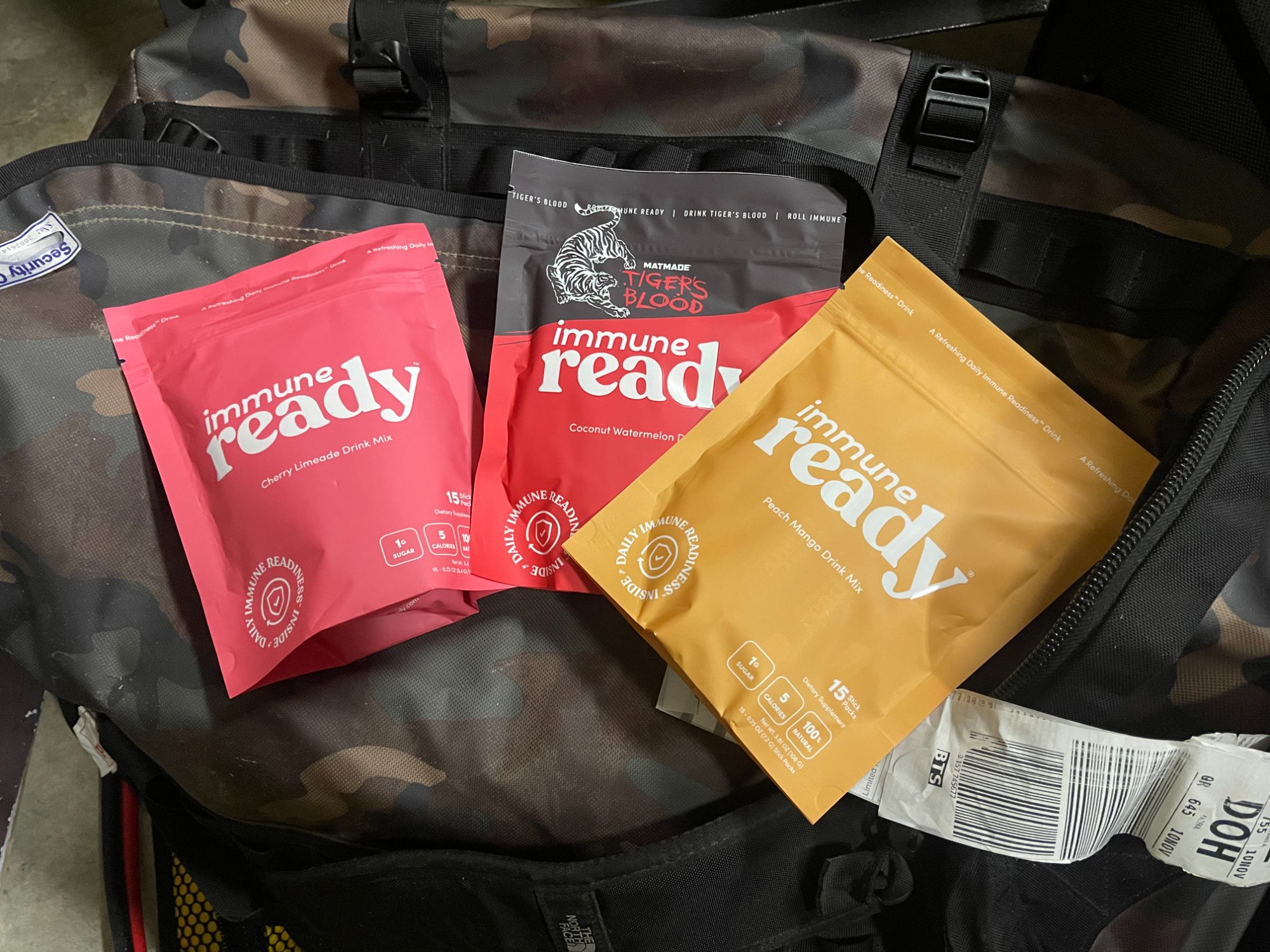 Immune Ready drink mix - Cherry Limeade, Coconut Watermelon, and Peach Mango flavors